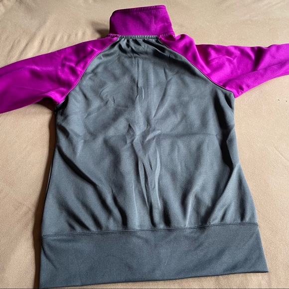 Nike Track Jacket - Gray / Magenta, Size Small - Picture 3 of 6